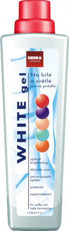White gel na bílé prádlo a světlé