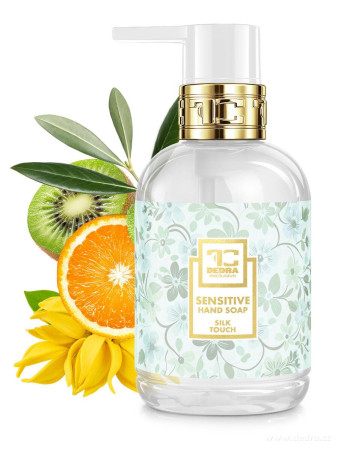 SENSiTIVE šetrné zvláčňující mydlo pro citlivou pokozku / SILK TOUCH / 320 ml