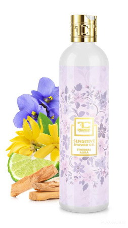SENSITIVE ultra jemný sprchový gel pro citlivou pokozku / ETHEREAL AURA / 320 ml