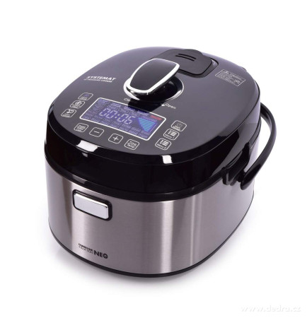 COMBIVAR NEO / Indukční tlakovy hrnec 5L / 18 programů, smazeni, pomalé vaření  & BIOPAN