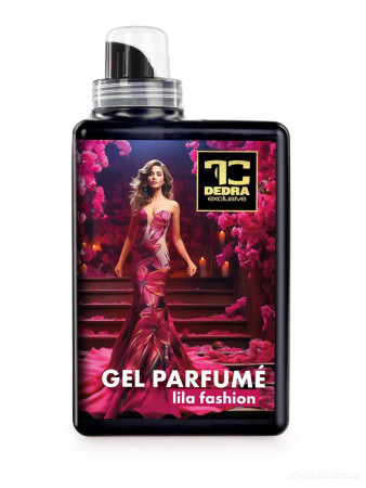 GEL PARFUME / lila fashion / parfemovany univerzální praci gel / 30 prani