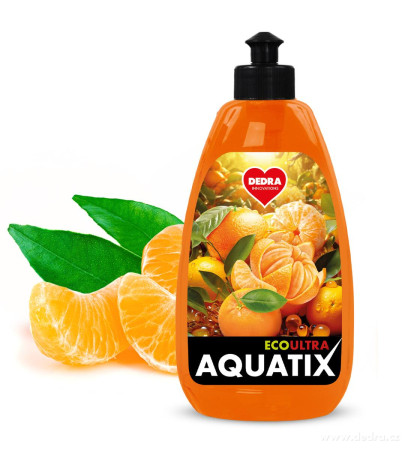 AQUATIX / Rostlinný koncentrát na nádobí MANDARINKA / 500 ml