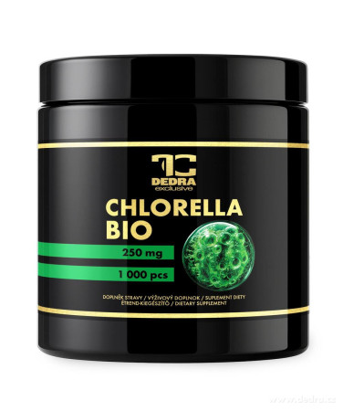 BIO CHLORELLA / Detox & antioxidant & imunita / 1000 tablet × 250 mg / 250 g