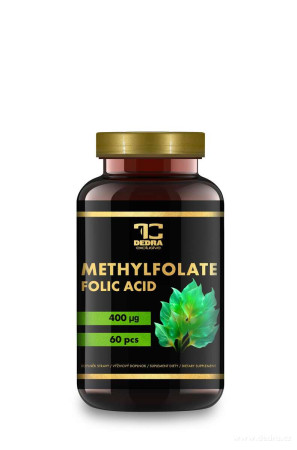 METHYLFOLATE - KYSELINA LISTOVÁ 400 / 16, 2 g / pro plánování těhotenství, imunitu a krvetvorbu / 60 kapslí