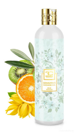 SENSITIVE ultra jemný sprchový gel pro citlivou pokožku/ SILK TOUCH / 320 ml