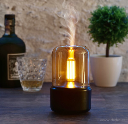AROMiQA LUME / snímky aroma difuzer s LED osvětlením  / USB-C napajeni