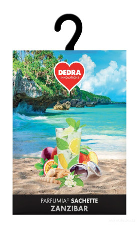 Vonná sasetka / ZANZIBAR / zavesny vonný sáček PARFUMIA/ 8 g