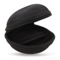 FC TRAVELLER / Cestovní pouzdro na sluchatka a nabijecku / pevné skořepinové  pouzdro prumer 8 cm / cerne