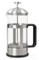 BARISTA / 1 L  FRENCH PRESS  konvice na kavu a caj z borosilikatoveho skla / ocelová 
