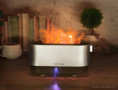 AROMIQA FLAME / sonicky aroma difuzer / efekt plamene & měnící LED osvětlení / casovac 2 - 6 hodin.